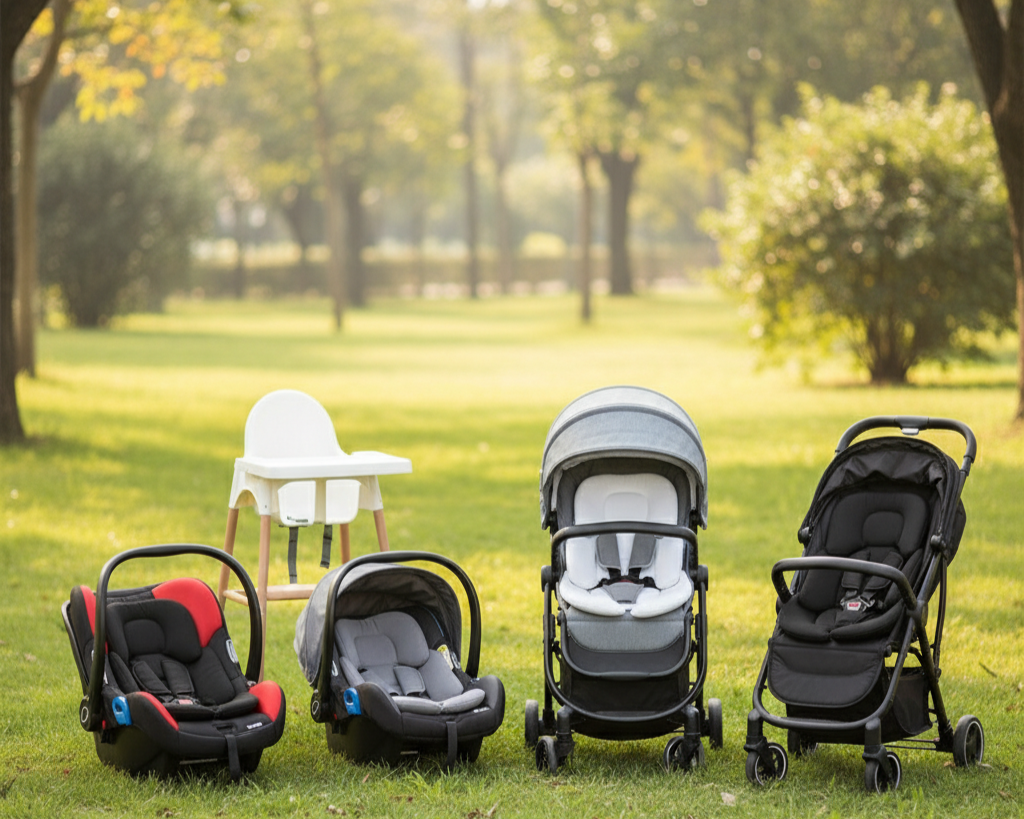 Universal Stroller Cushion – Comfortable & Protective Baby Seat Liner