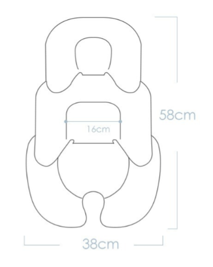 Universal Stroller Cushion – Comfortable & Protective Baby Seat Liner