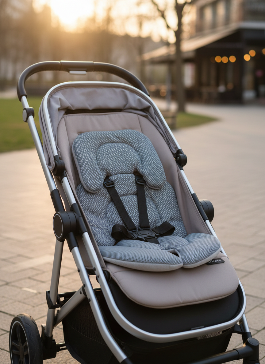 Universal Stroller Cushion – Comfortable & Protective Baby Seat Liner